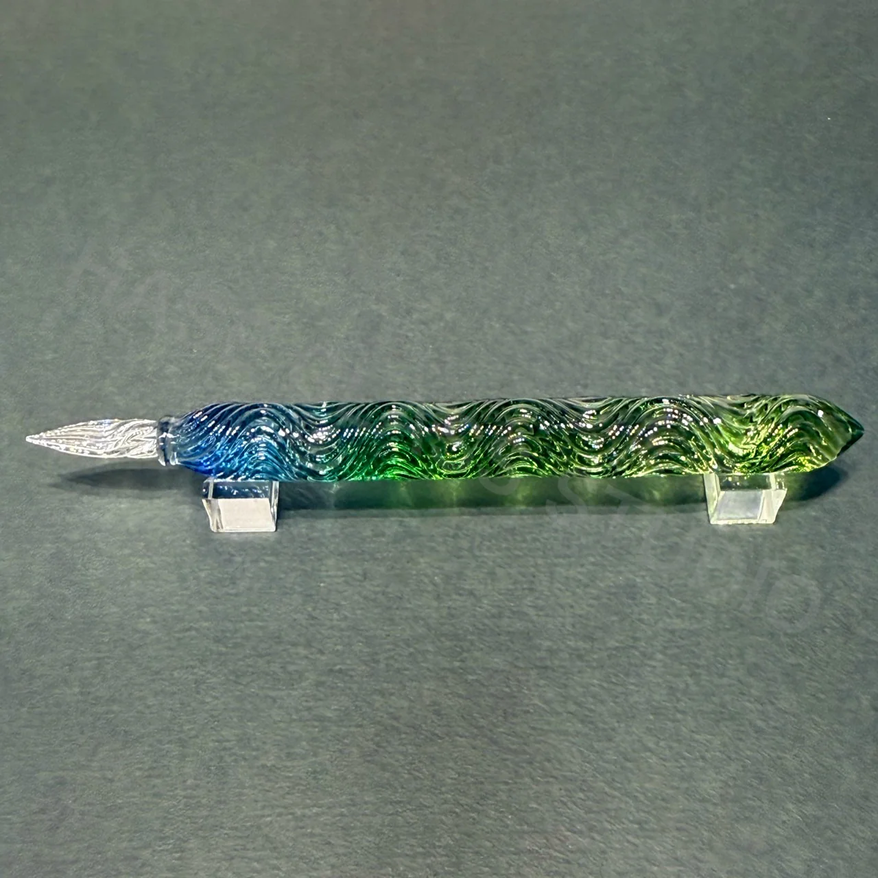 HASE Glass Studio Glass Pen - Ripples - Image 6