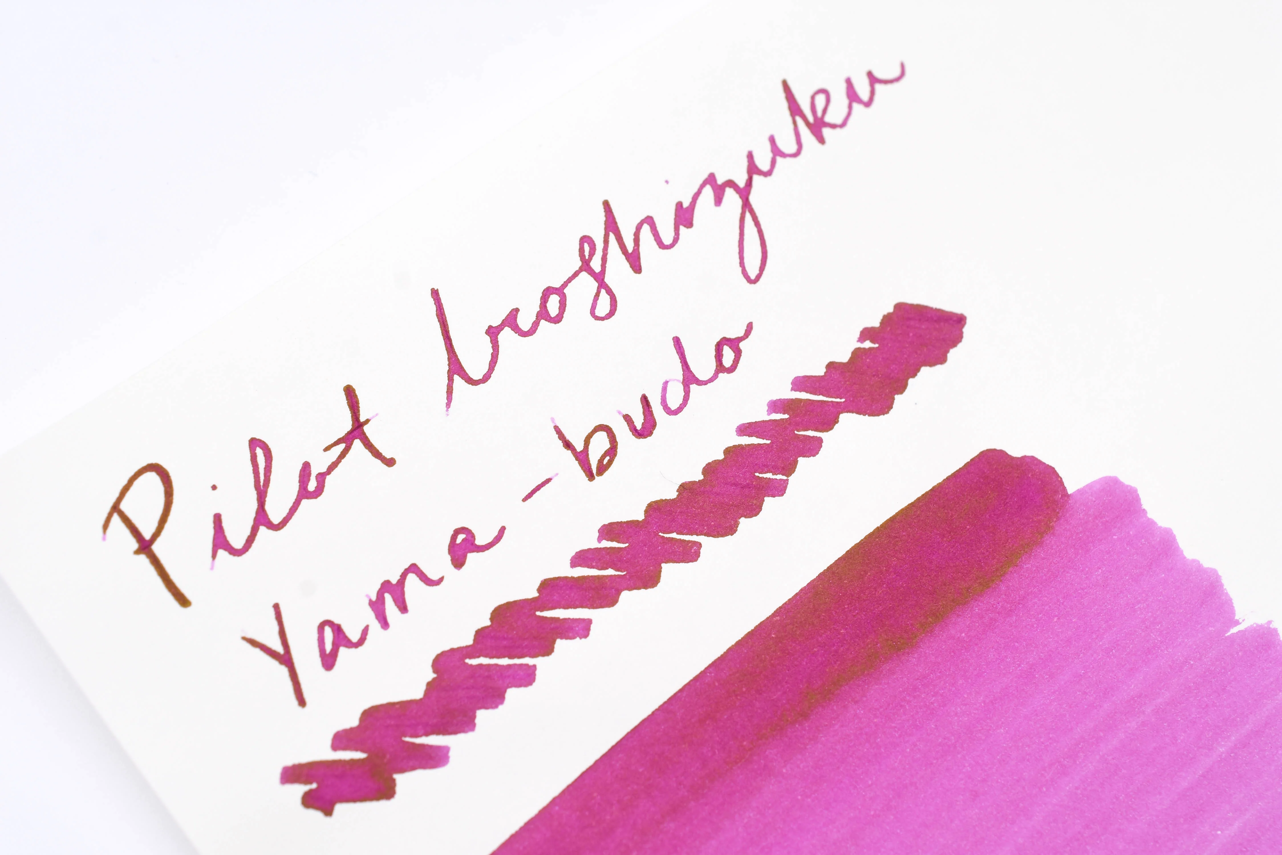 Pilot Iroshizuku Ink - Yama-budo - 50 mL Bottle Ink - Image 4