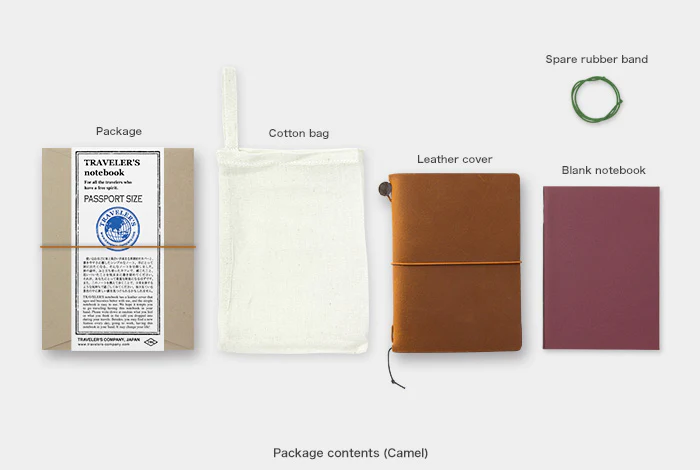 TRAVELER's Notebook - Passport Size - Camel - Image 6