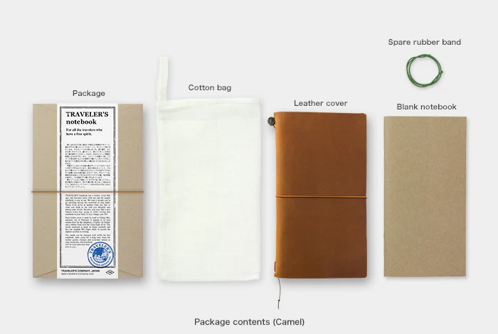 TRAVELER's Notebook - Regular Size - Camel - Image 3